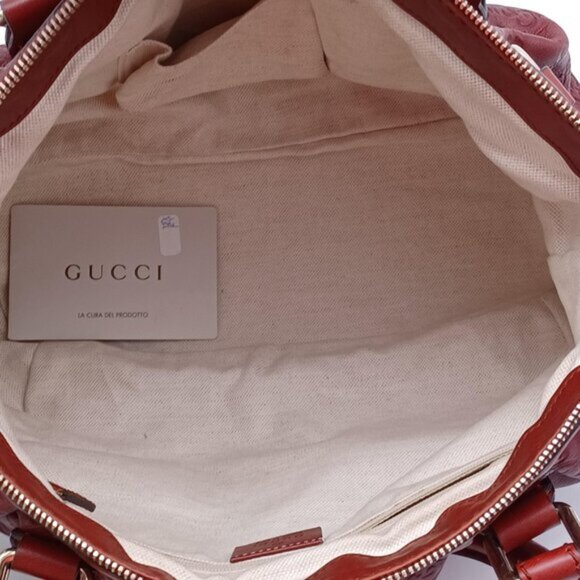 GUCCI GG SUKEY CANVAS LEATHER TOTE BAG 275-9202524 - Picture 9 of 14